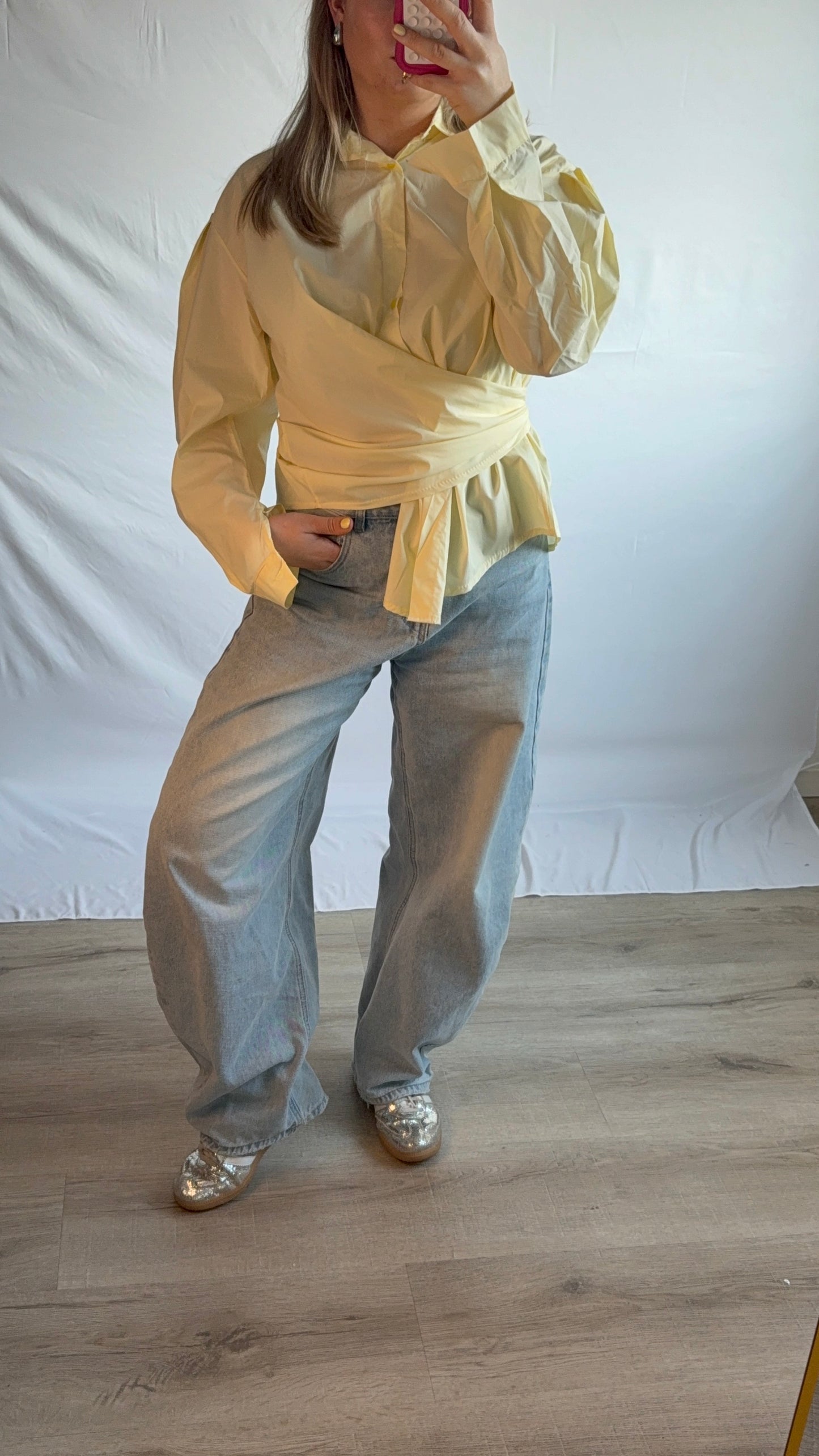 Bo blouse geel