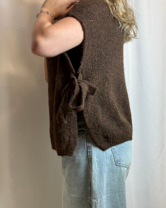 Mila | Tie me top | Bruin