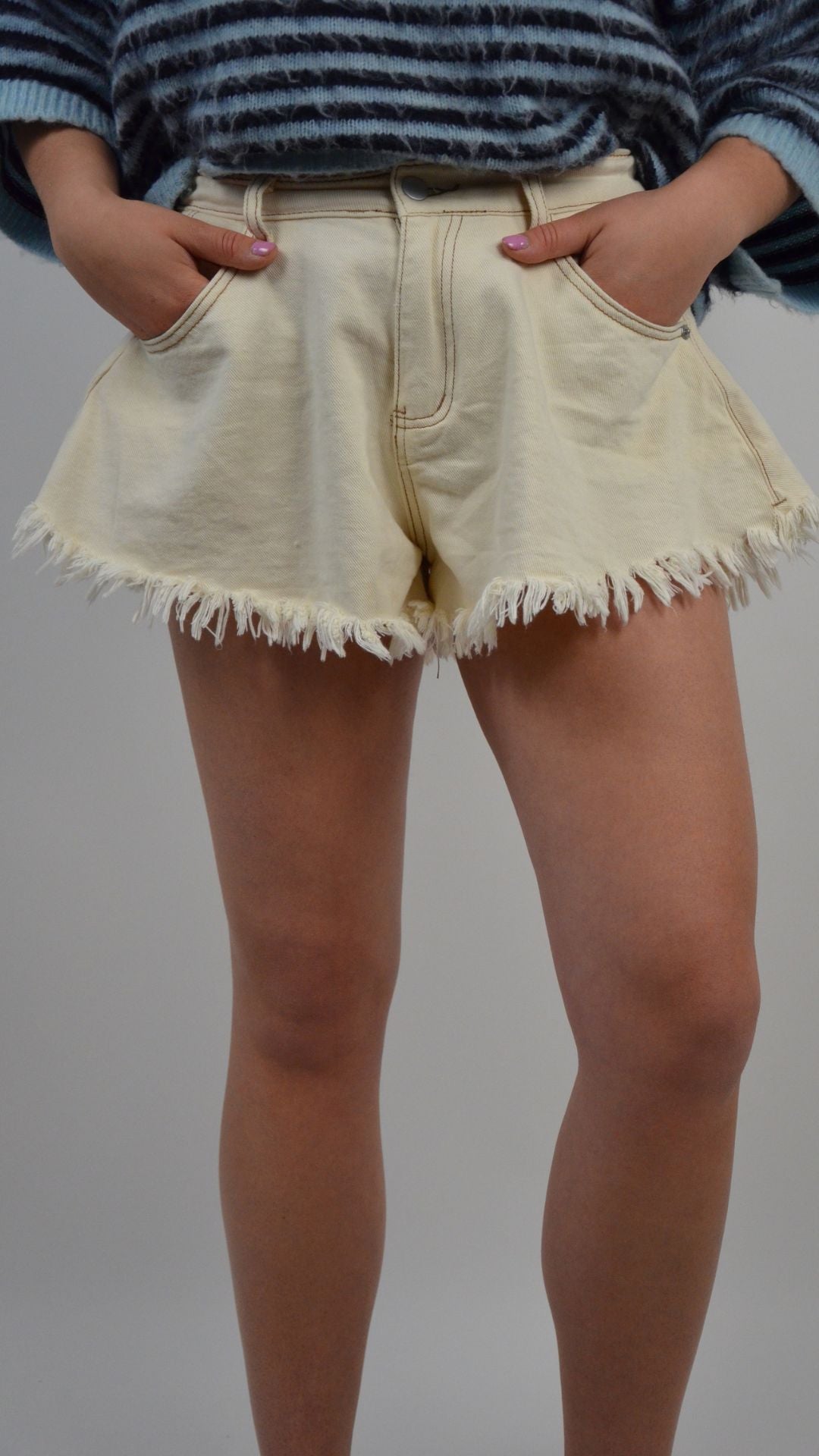 Lou short beige