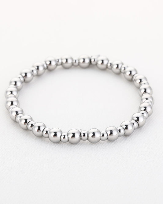 Mae kralen armband zilver