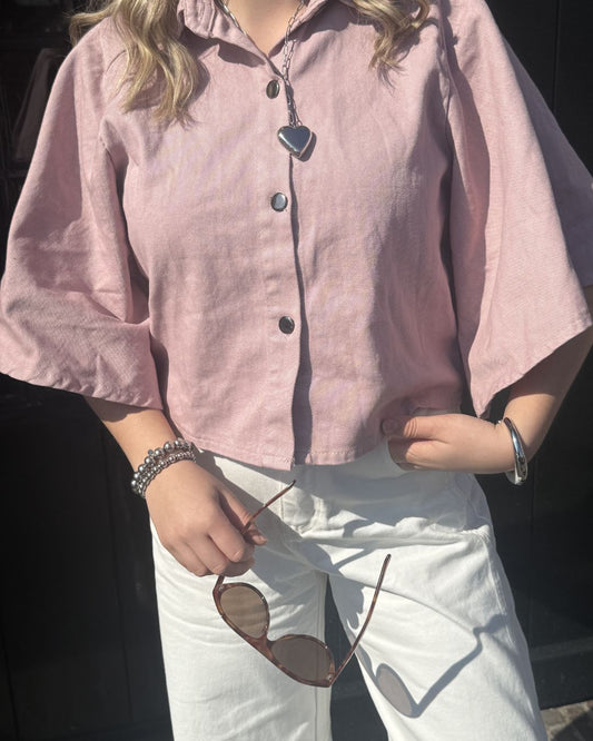 Fenna top roze
