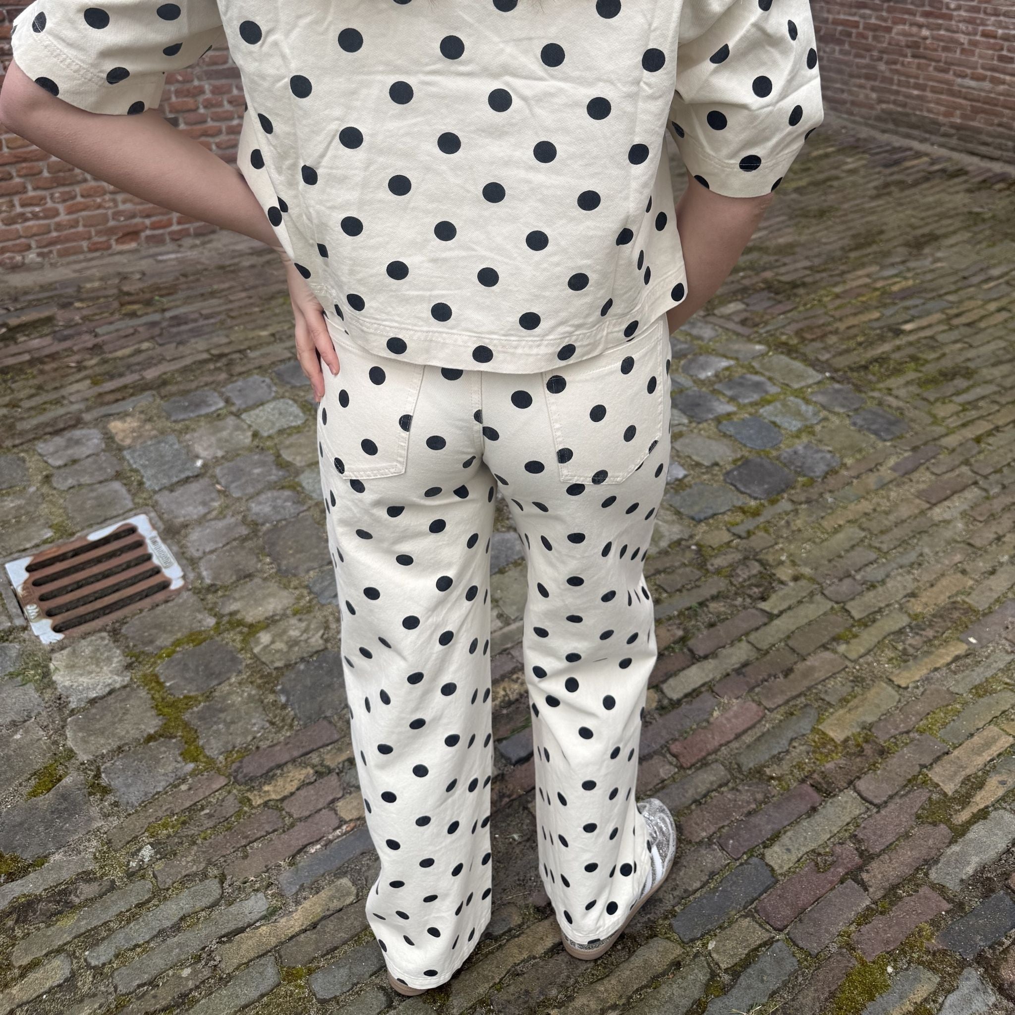Fem stippen jeans