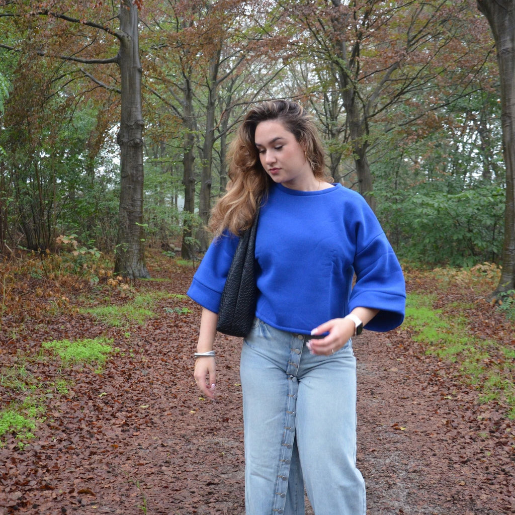 Ava sweater blauw
