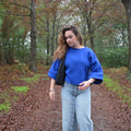 Ava sweater blauw