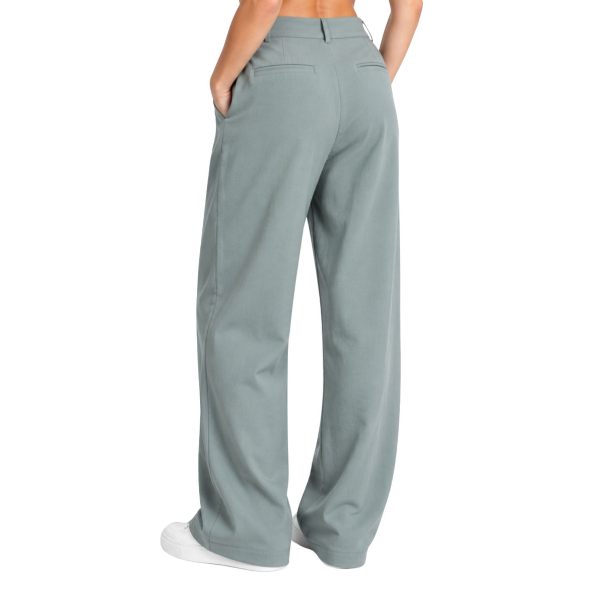 Anna oversized pantalon grijs