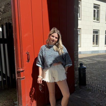 Nola sweater blauw