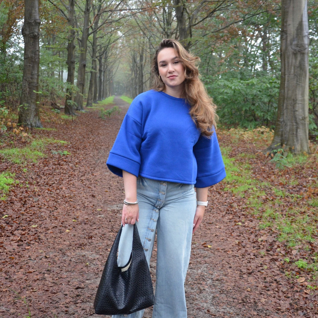 Ava sweater blauw