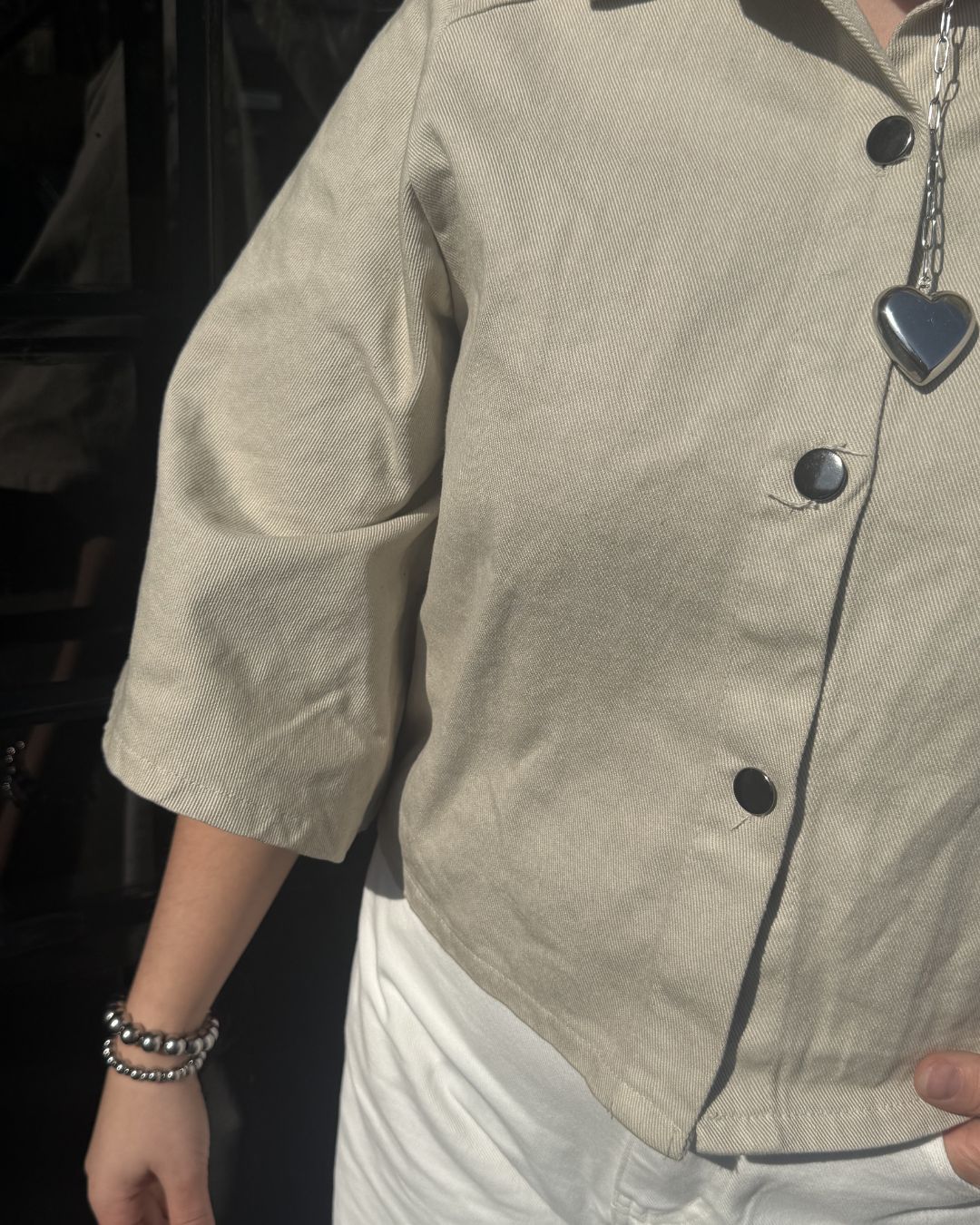 Fenna top beige