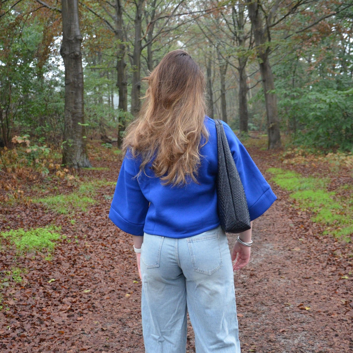 Ava sweater blauw