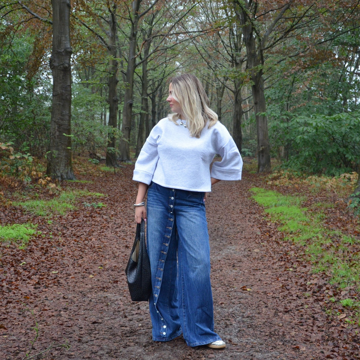 Ava sweater grijs