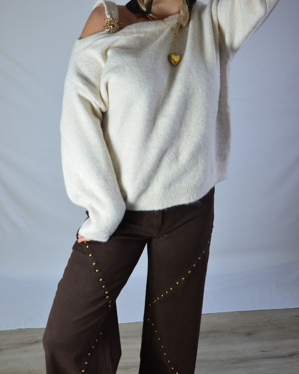 Noor stud jeans