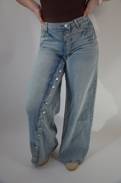 Bella button jeans