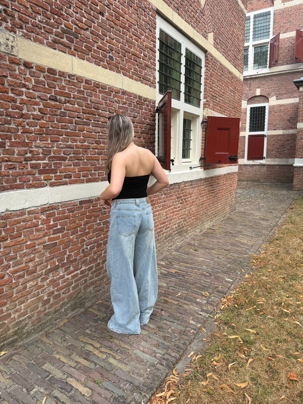 Noè Bandeau top zwart