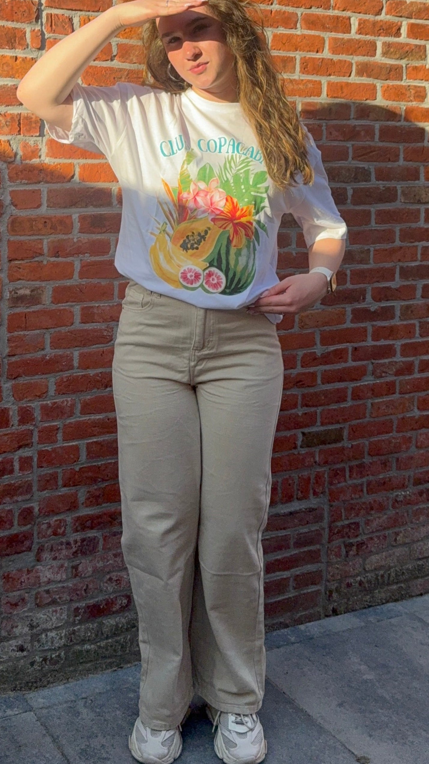 Pip Kaki broek