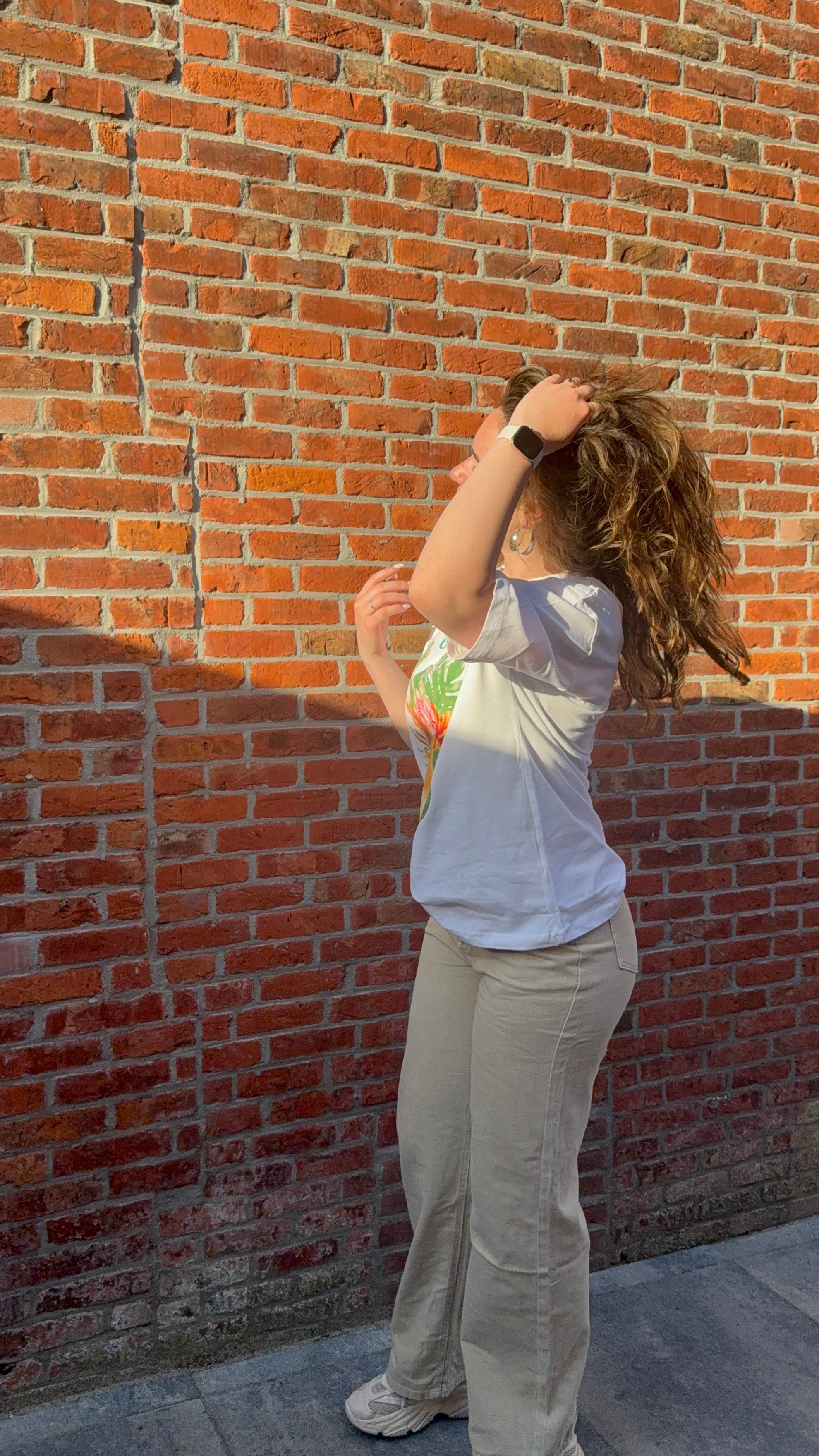 Pip Kaki broek