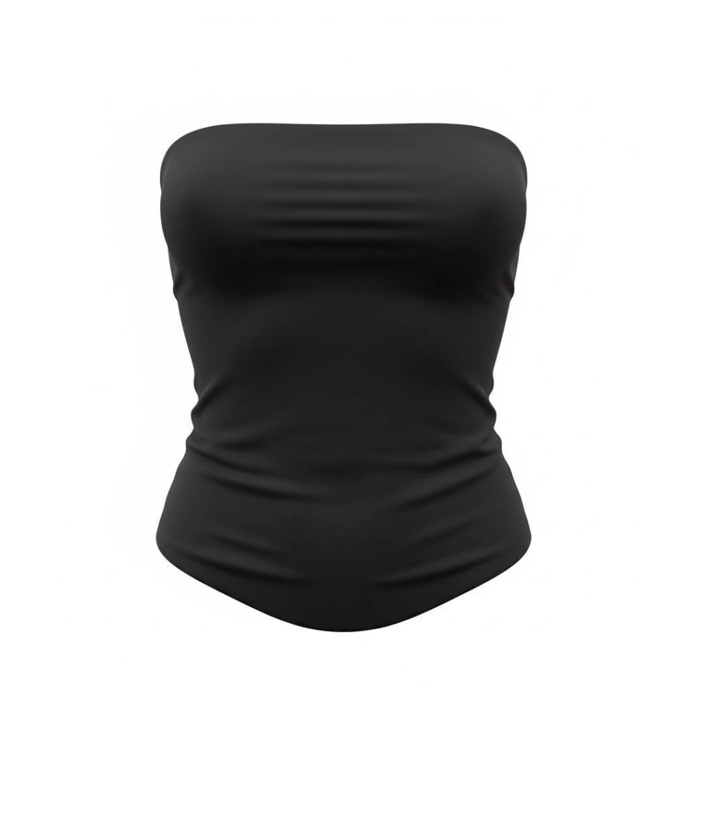 Noè Bandeau top zwart