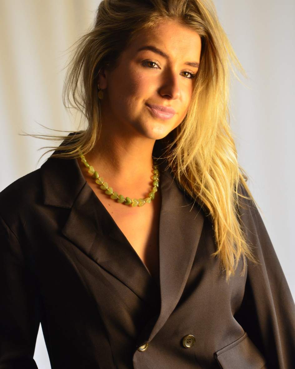 Aria kralenketting groen