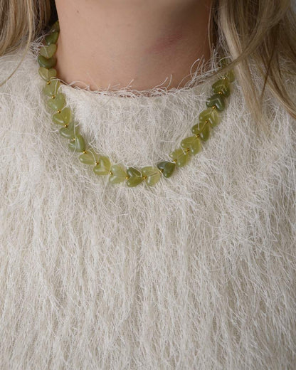 Aria kralenketting groen