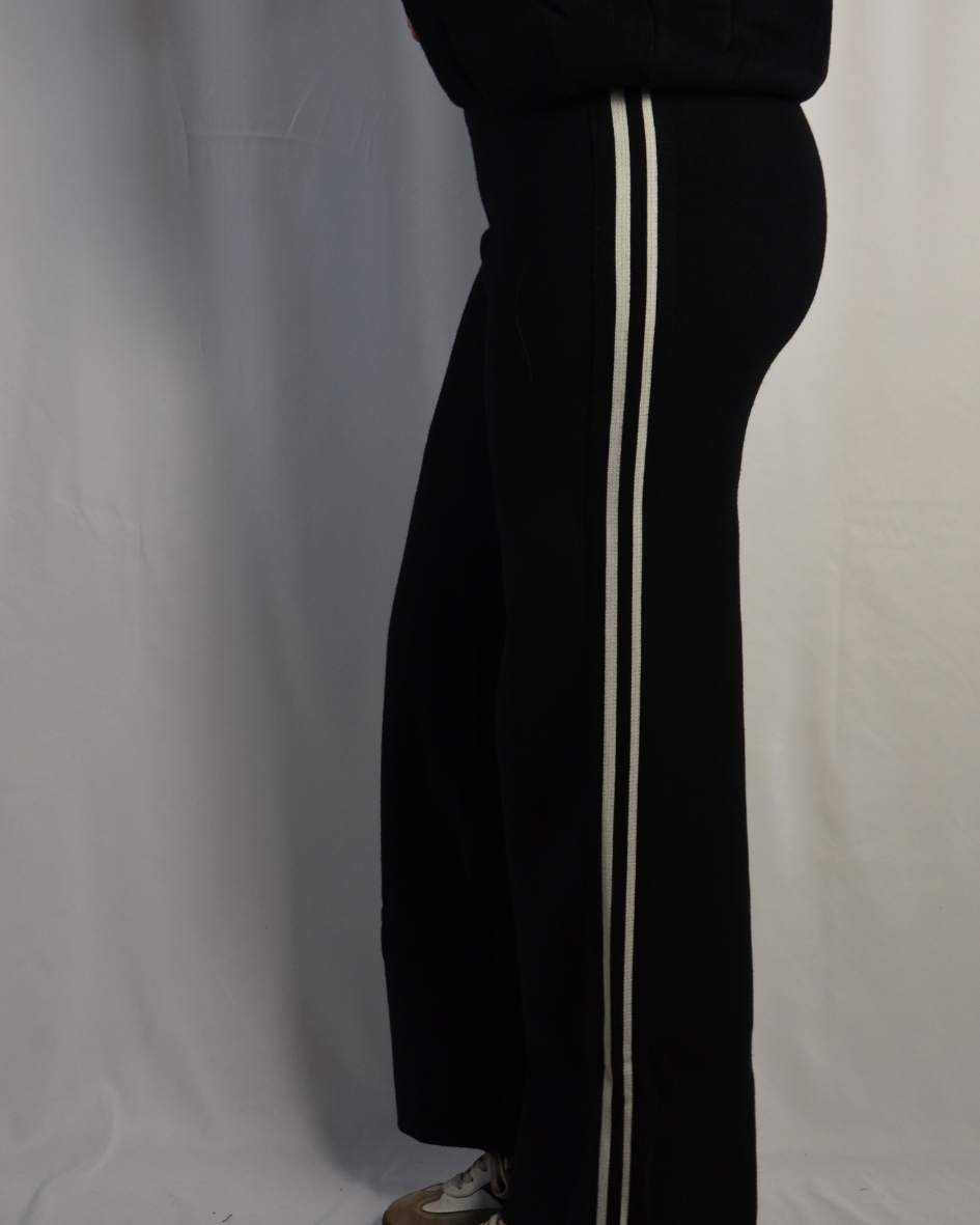 Valerie | Jogging pak | Zwart \ wit