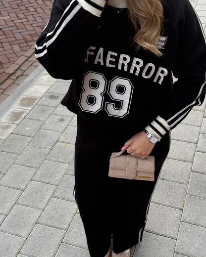 Valerie joggingpak zwart