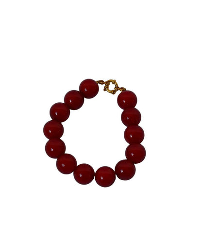Nora kralenarmband rood